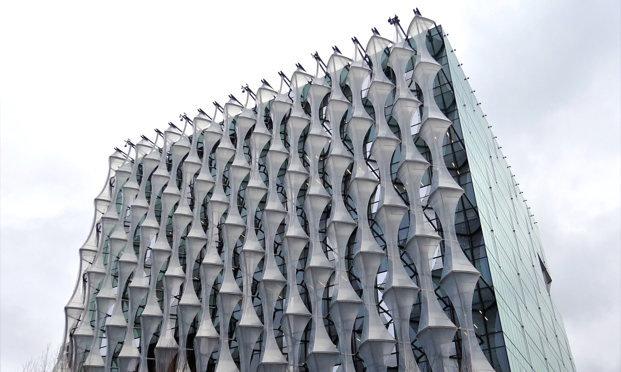 Photograph of US Embassy by DAVID HOLT