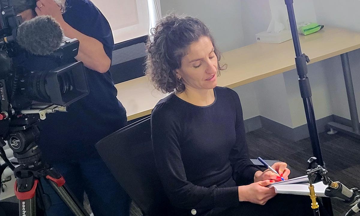 Jess Mangold Media training