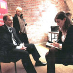 Tony Blair and Jess Mangold